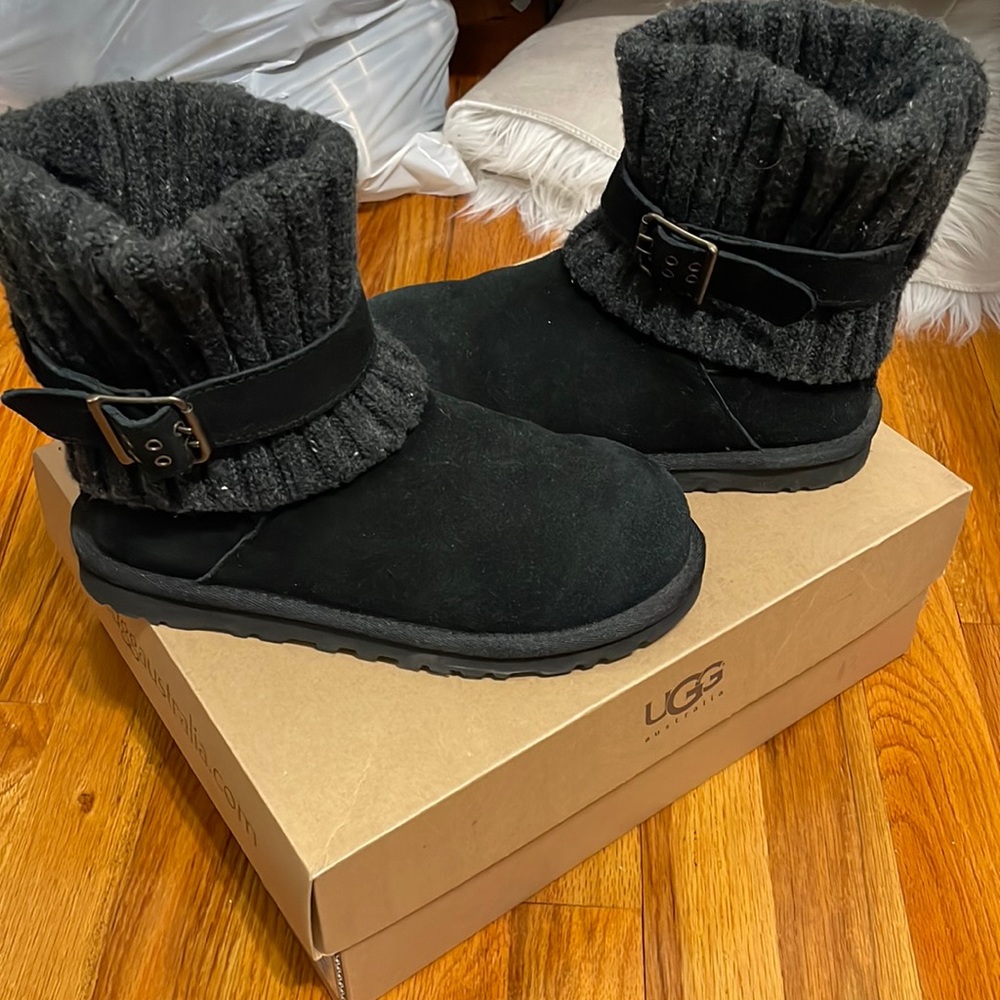 Midi Black Ugg Boots